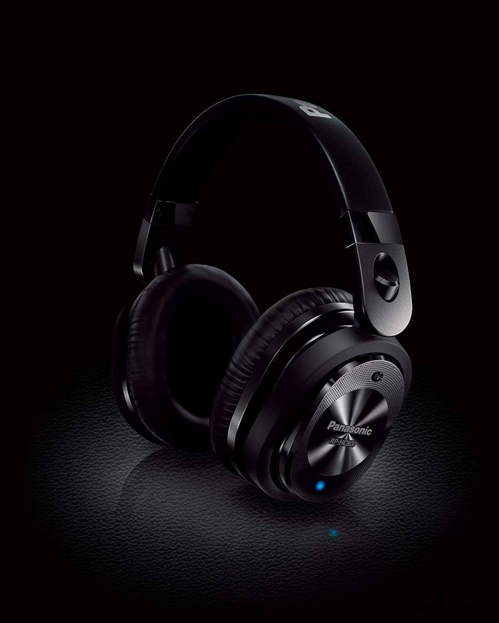 Panasonic RP-HC800E-K Noise Cancelling Headphones Gloss Black N32834