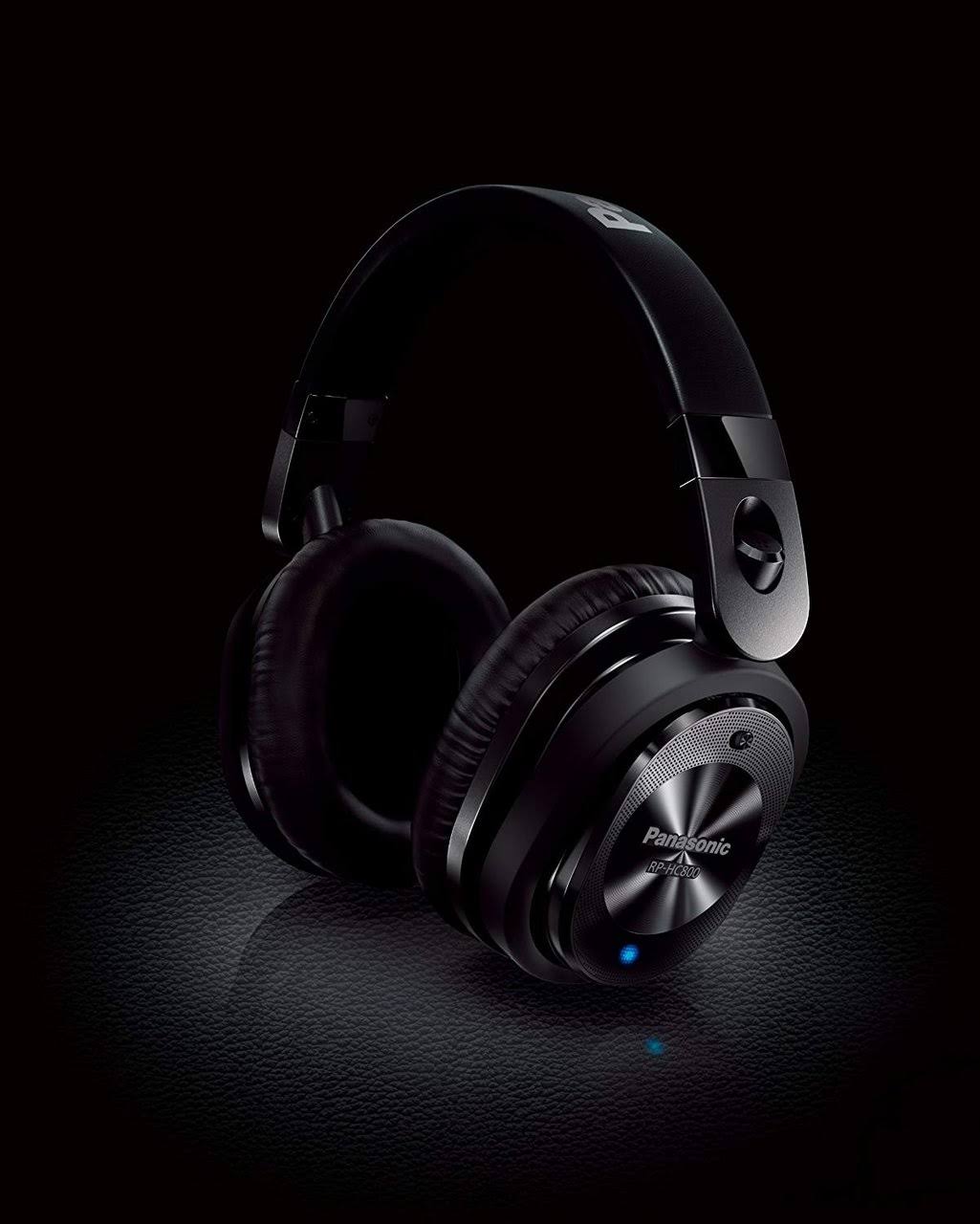 Panasonic RP-HC800E-K Noise Cancelling Headphones Gloss Black N32834