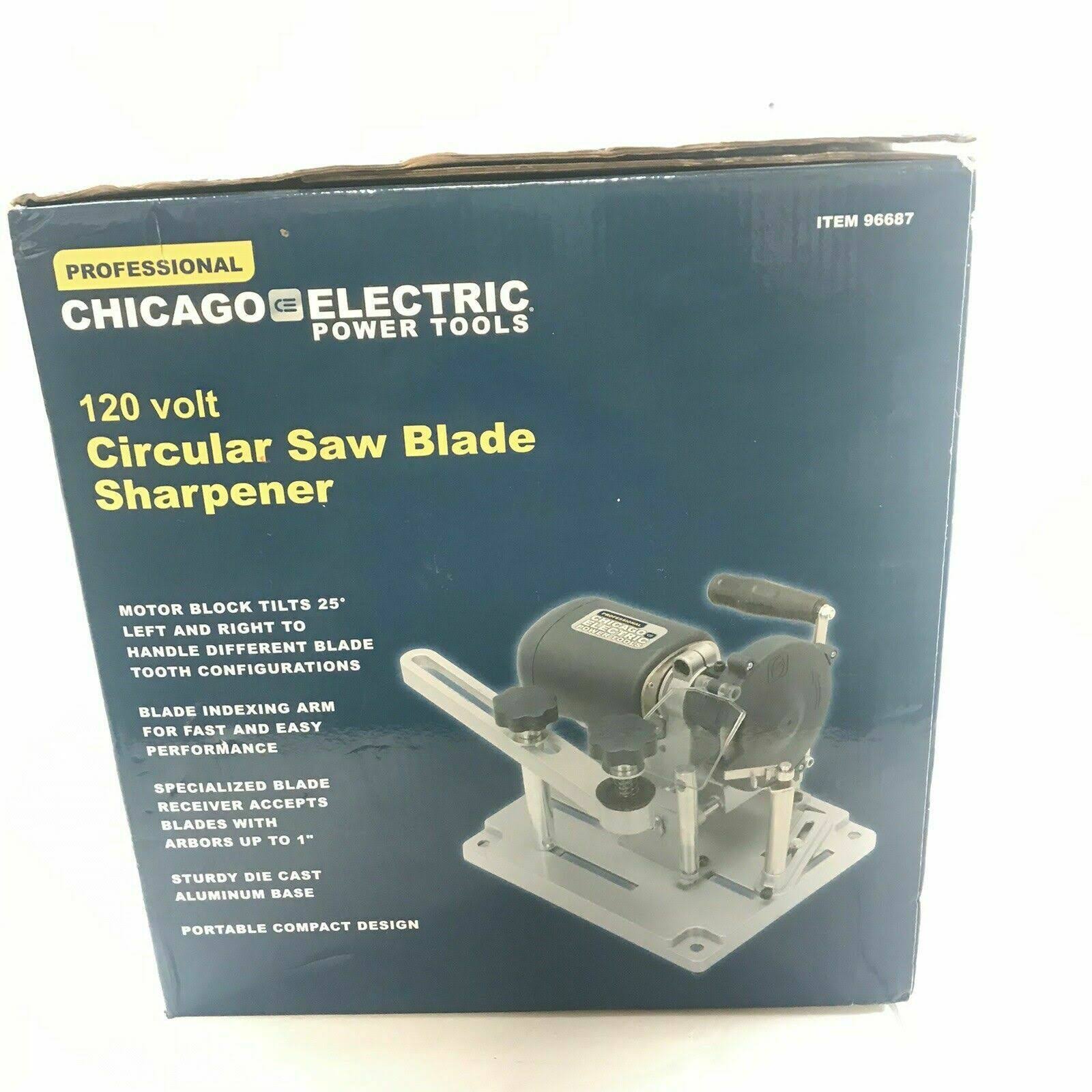 Chicago Electric 120V Circular Saw Blade Sharpener G632233