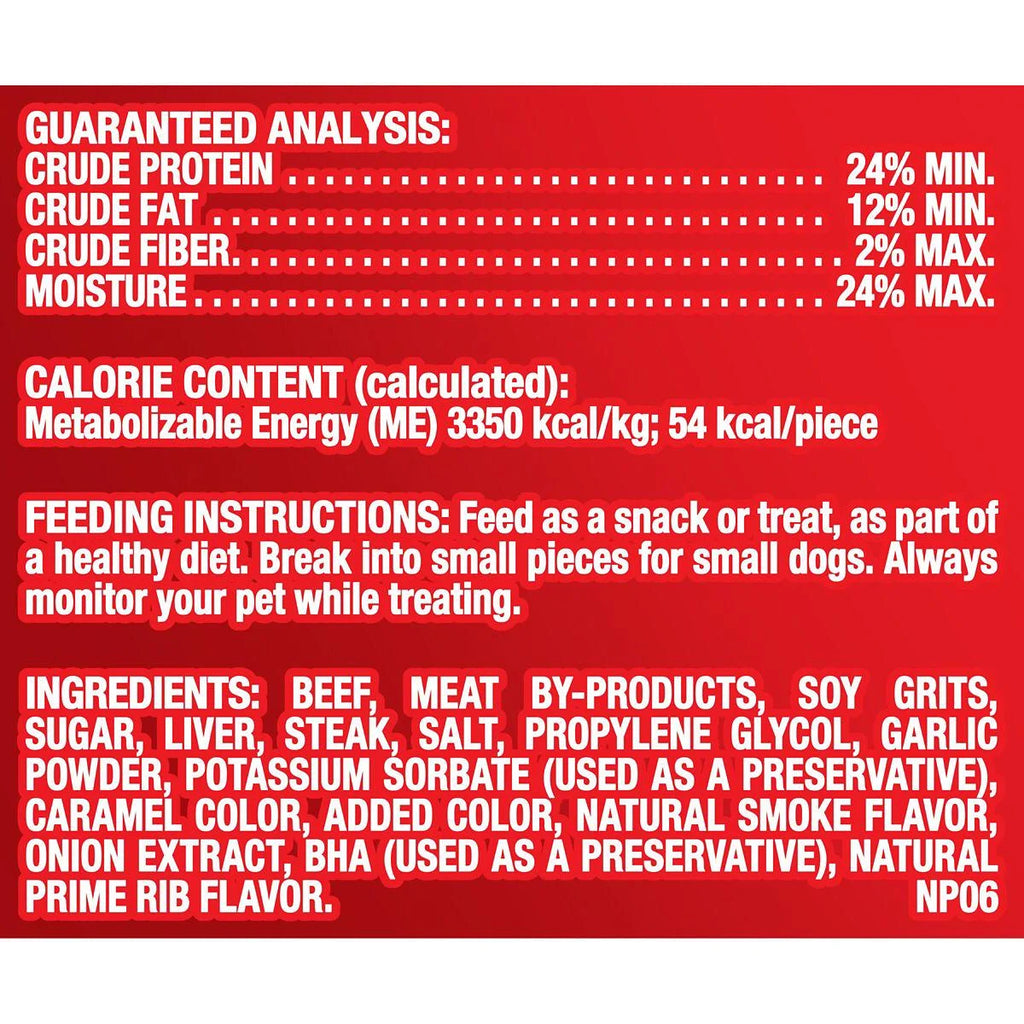 Pup-Peroni Prime Rib Beef Flavor Dog Treats, 35 oz. G240