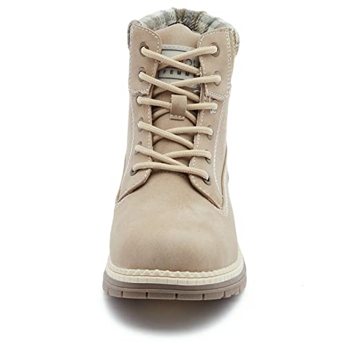 ANJOUFEMME Women's Waterproof Hiking Ankle Boots L140