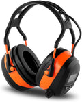 FM MP3 Bluetooth Radio Headphones Wireless Cancelling Headphones with 4GB Memory Card Built-in Mic Electronic Noise Reduction Safety Ear Muffs Protection for Lawn Mower Work by WULFPOWERPRO Pack of 2