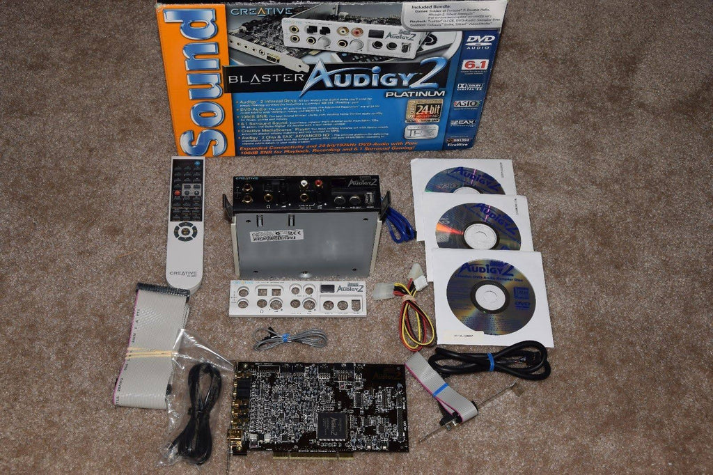 Creative Sound Blaster Audigy2 ZS Platinum Sound Card SB0010 J152