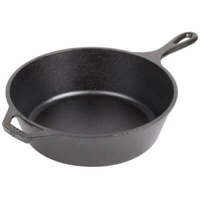 1 Piece Lodge L8DSK3 10 1/4 inch Pre-Seasoned Cast Iron Deep Skillet