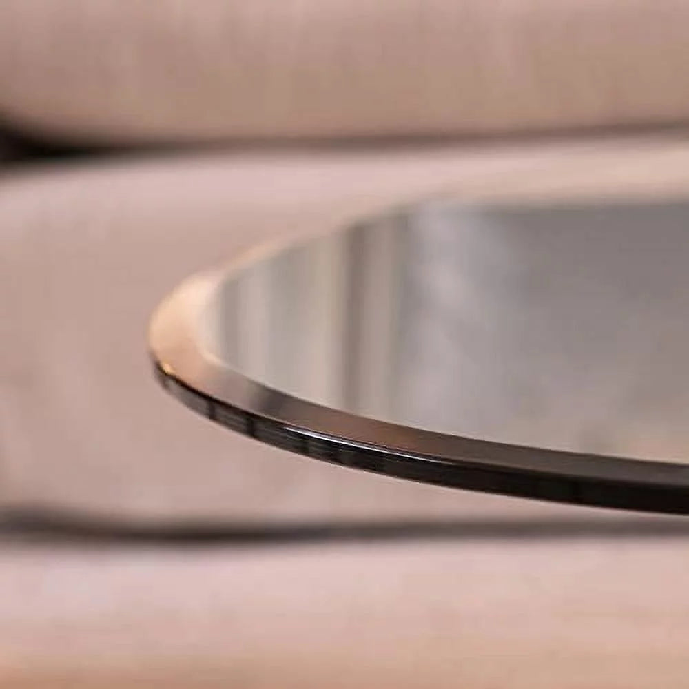 TJUNBOLIFE 38" Round Tempered Glass Table Top T455685