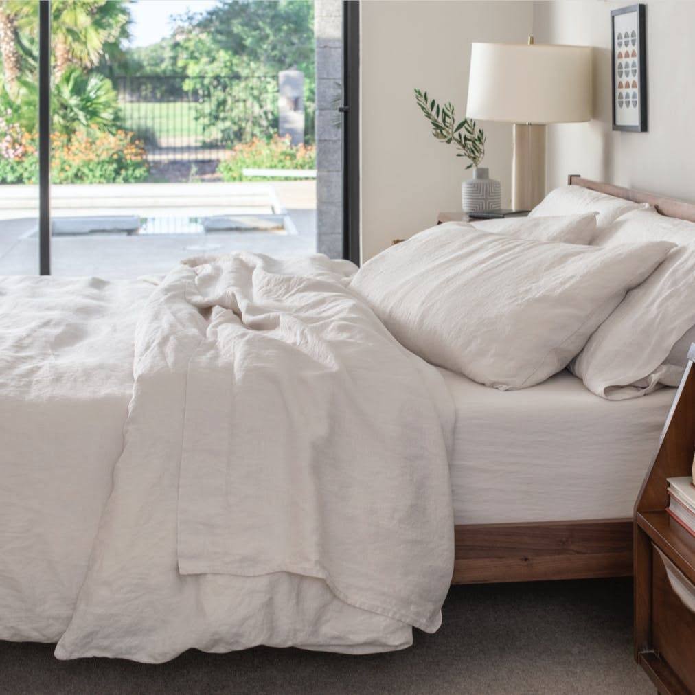 Tuft & Needle Linen Duvet Cover - King/Cal King - Sand Q417610