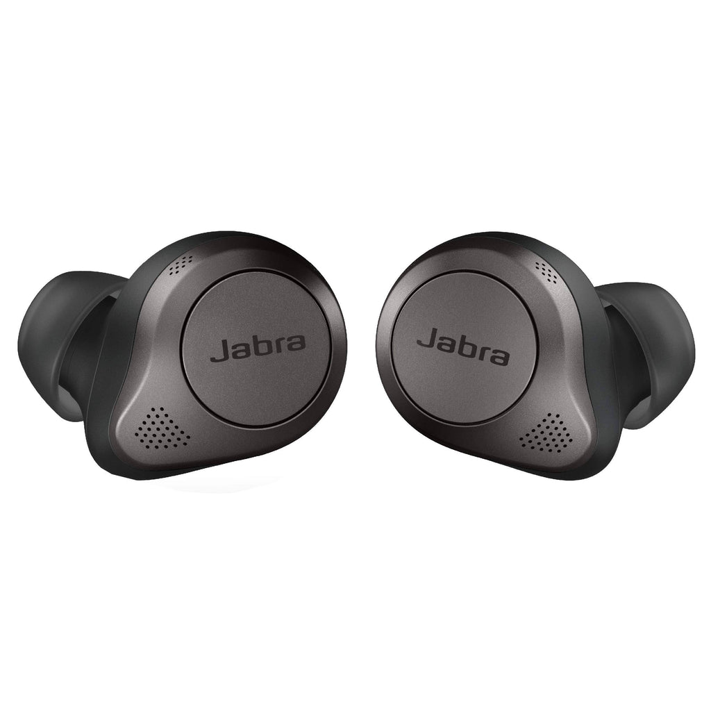 Jabra Elite 85t Bluetooth Wireless In-Ear True Earphones with Mic - Noise-Canceling - Titanium Black
