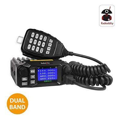 Radioddity DB25 Pro Dual Band Quad-standby Mini Mobile Radio 25W Vehicle Transceiver B71729
