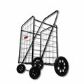 Extra Large Heavy Duty Folding Shopping Grocery Storage Cart Jumbo Size