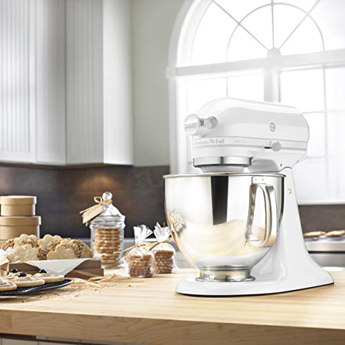 KitchenAid KSM150PSTG Artisan 5-Qt Stand Mixer with Pouring Shield, Tangerine T7346