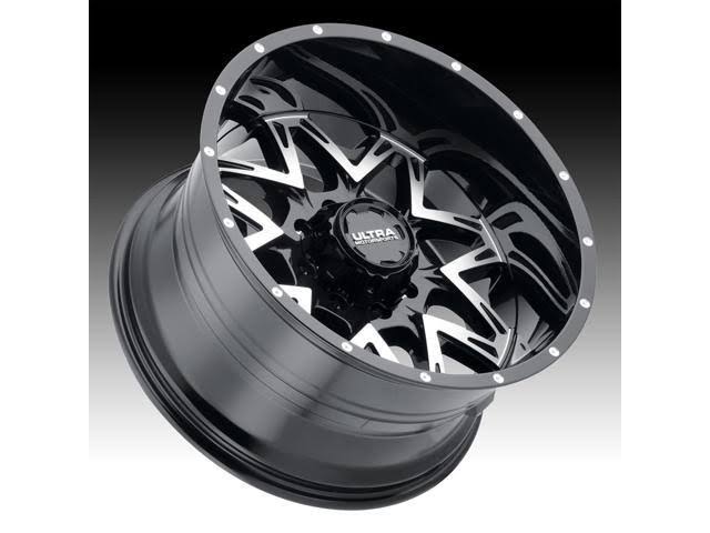 Ultra Motorsports Wheels 254U Carnivore 20 inch Black Rims P10064