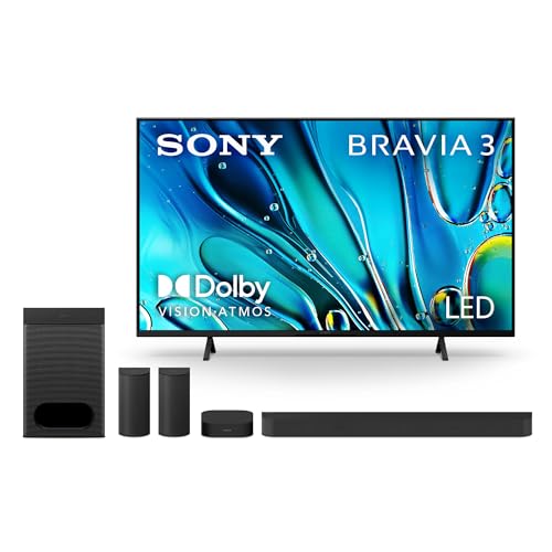 Sony 65-Inch BRAVIA 3 4K Ultra HD LED Smart TV with Google TV Dolby Vision HDR C831