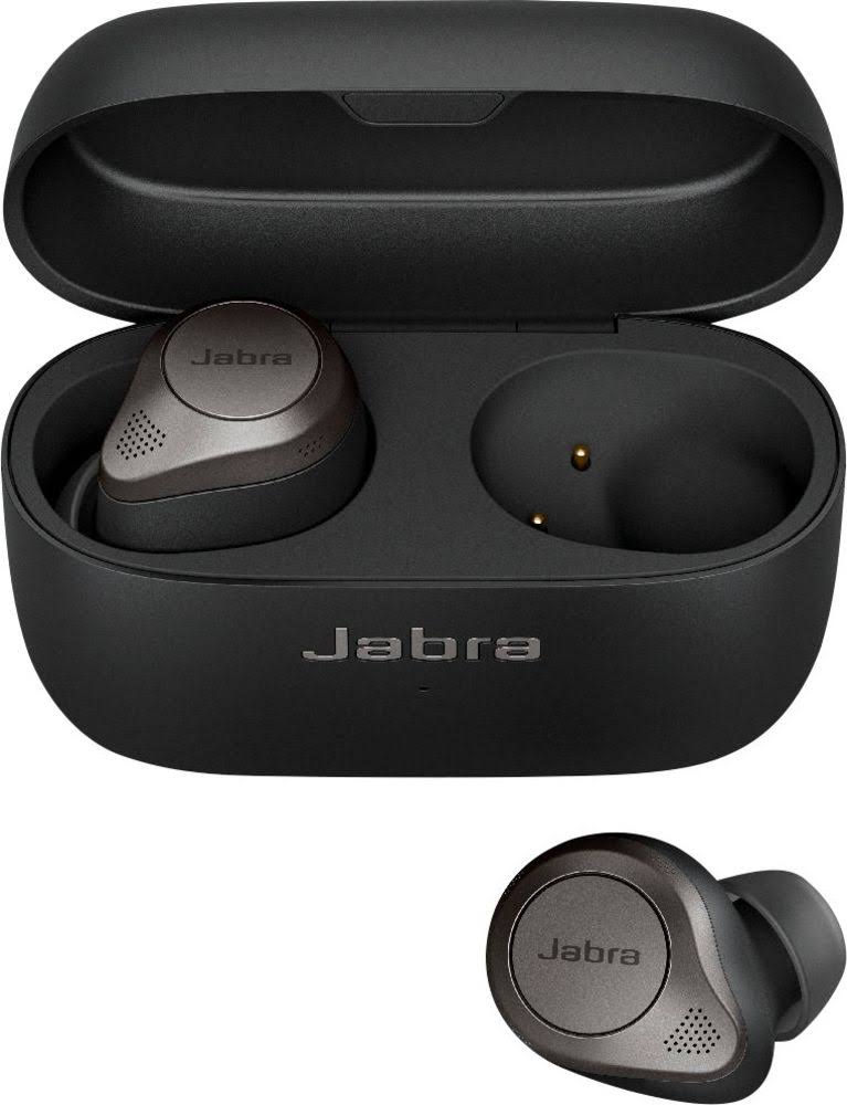 Jabra Elite 85t Wireless In-Ear Earphones with Mic, Noise-Canceling, Titanium Black L1671