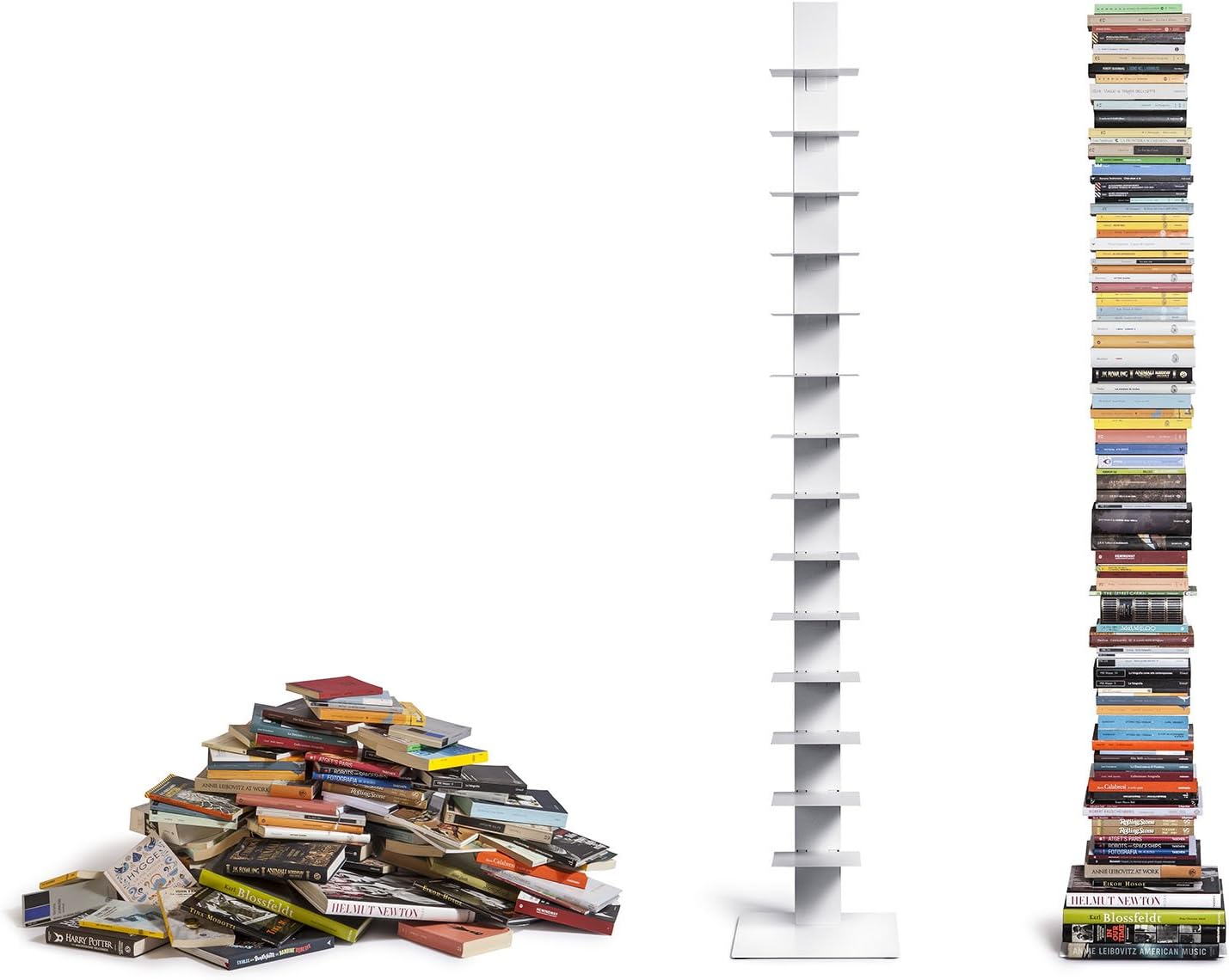 Sapiens Original Bookcase Sintesi White 14 Shelves G252