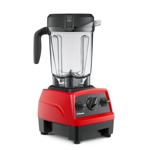 Vitamix Explorian Blender, 64 oz, Red (Renewed Premium) M762