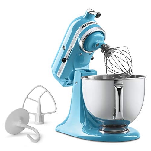 KitchenAid KSM150PSTG Artisan 5-Qt Stand Mixer with Pouring Shield, Tangerine T7346