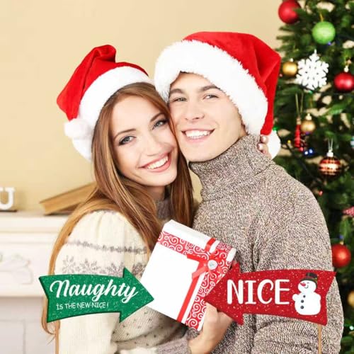 Glitter Christmas Photo Booth Props 30pc Set for Holiday Party Z72535