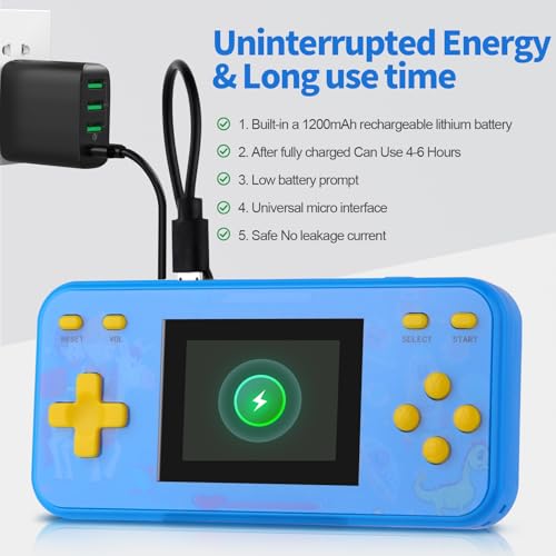 Handheld Game Console for Kids with 240 Retro Games J205642