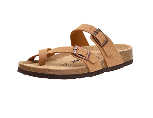CUSHIONAIRE Women's Luna Cork Footbed Sandal I795