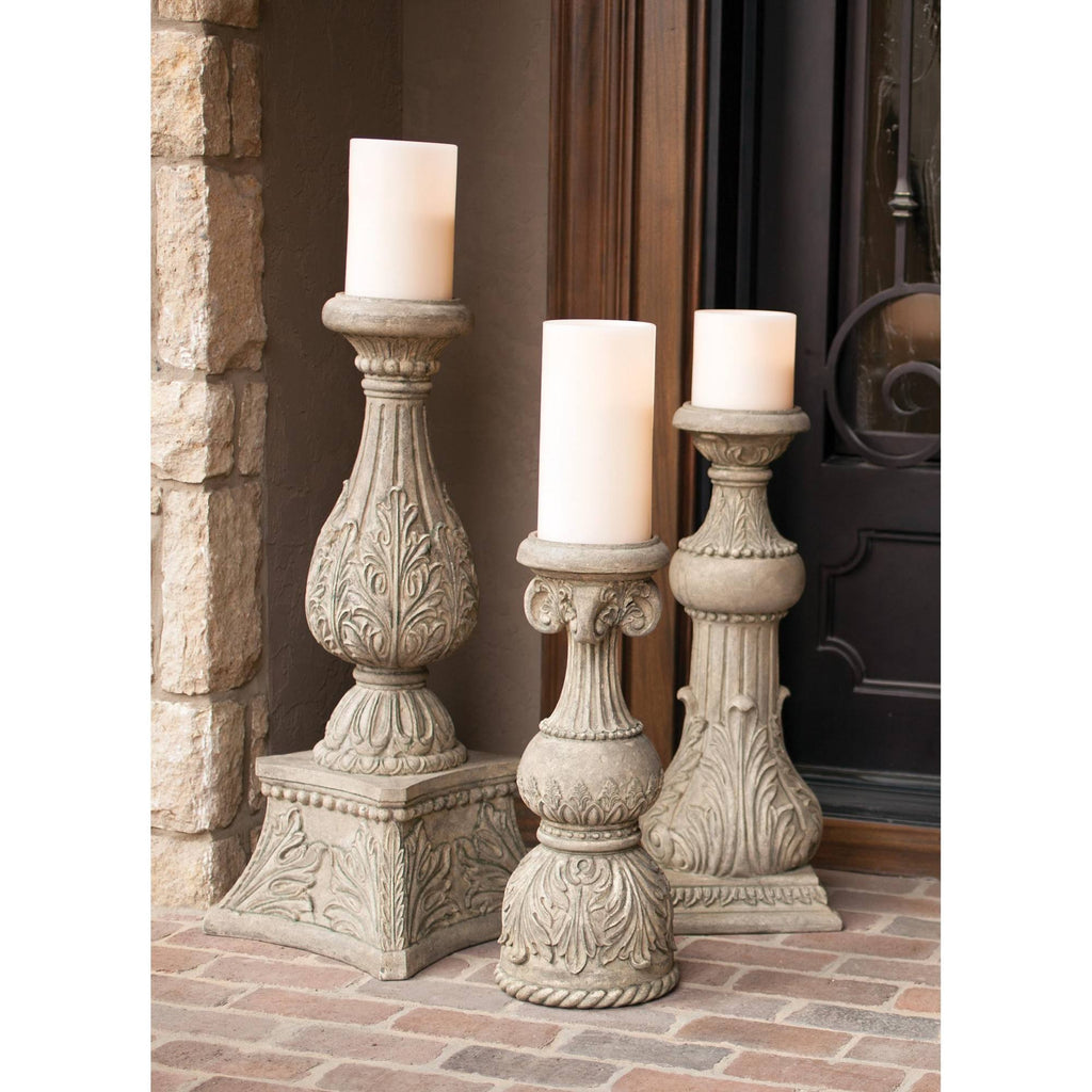 GG Collection 30in Floor Candlestick J1161