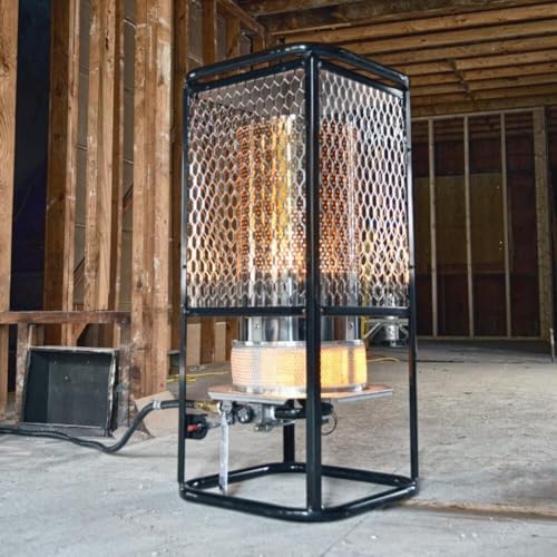 Mr. Heater F270800 125,000 BTU Portable Propane Radiant Heater, Black O8557