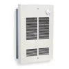 DAYTON 5ZK68 Recessed Electric Wall-Mount Heater, Shallow Recessed or Surface