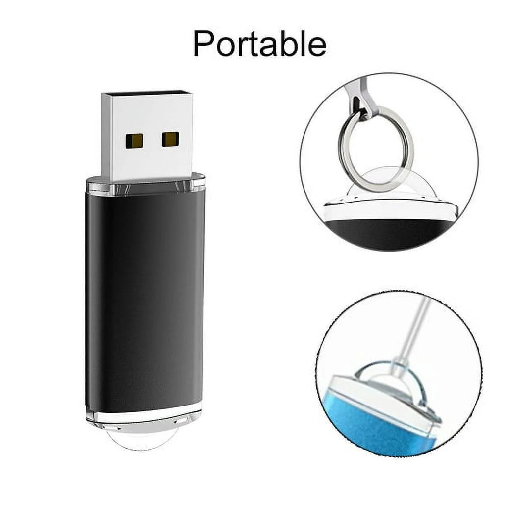 KOOTION 64GB USB Flash Drive 10 Pack Thumb Drives for Data Storage L616246