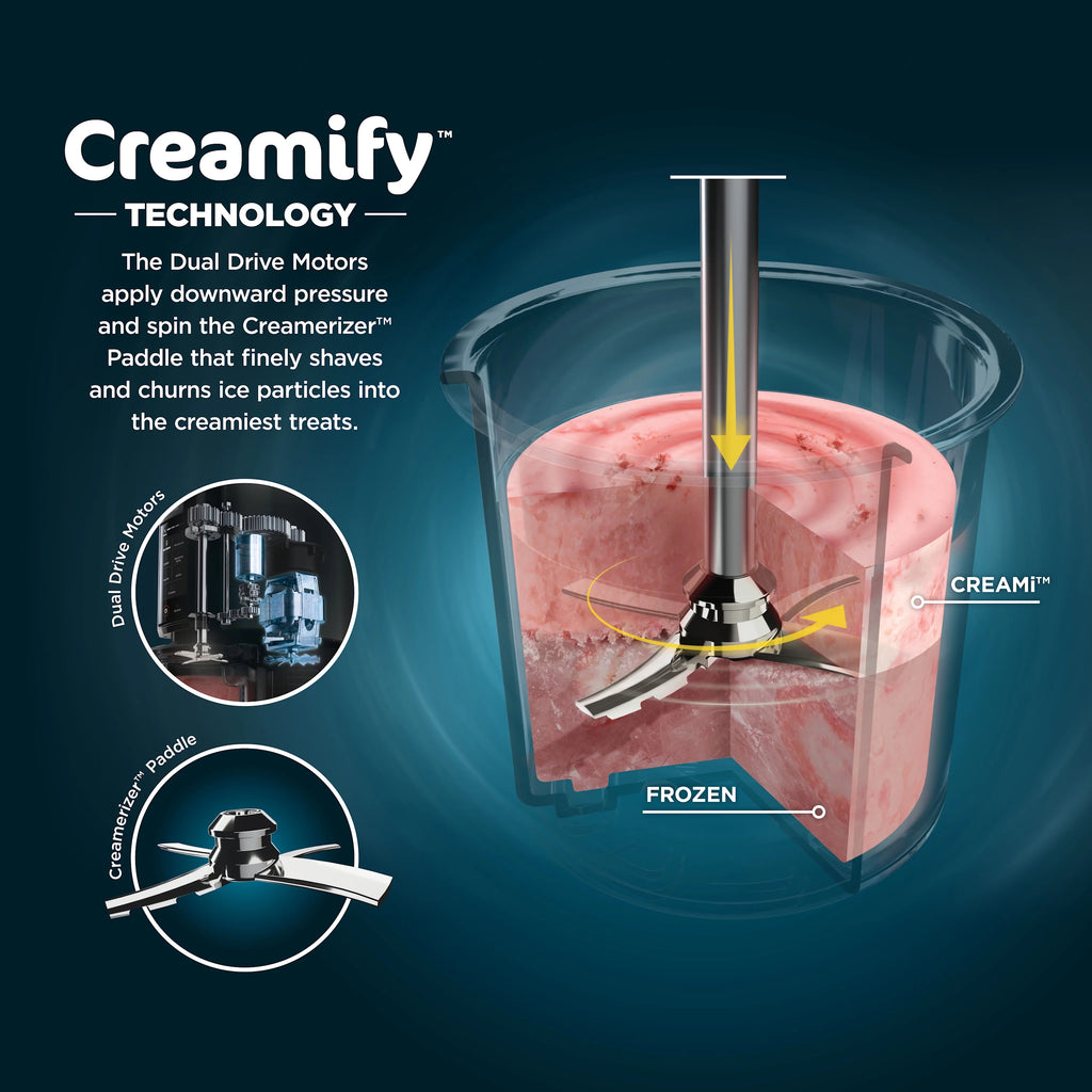 Ninja CREAMi Ice Cream Maker, 7 One-Touch Programs, Silver, NC290WMBF B86382