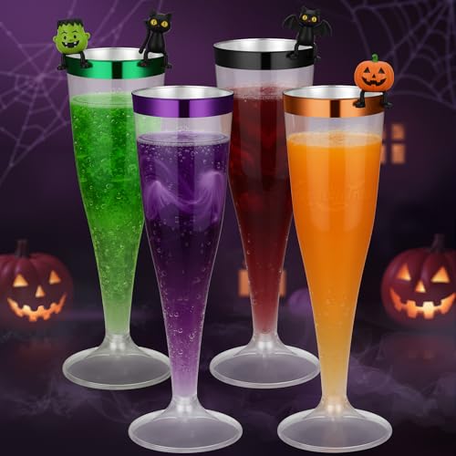 36 Pcs Plastic Champagne Flutes 4.5 oz Clear Toasting Glasses for Party V61372