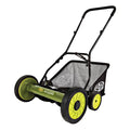 Sun Joe Manual Reel Mower with Grass Catcher, Black