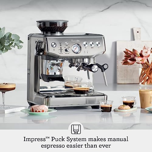 Breville Barista Express Impress Espresso Machine BES876BSS A876581