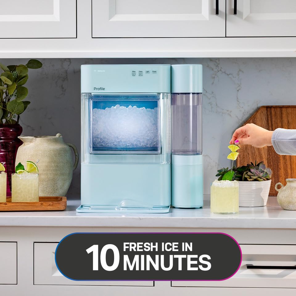 GE Profile Opal 2.0 XL Countertop Nugget Ice Maker with 1 Gallon Tank, Stainless Steel A2624