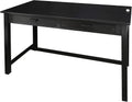 Casual Home Jefferson Work Desk Side Drawer, Concealment Furniture, Black