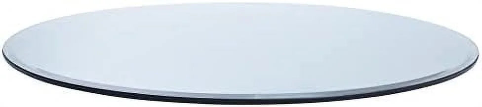TJUNBOLIFE 38" Round Tempered Glass Table Top T455685