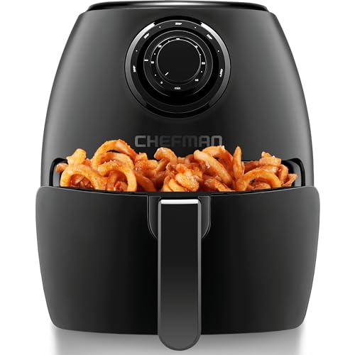 CHEFMAN Multifunctional Digital Air Fryer Rotisserie Dehydrator Convection Oven, 10L, Black H5903