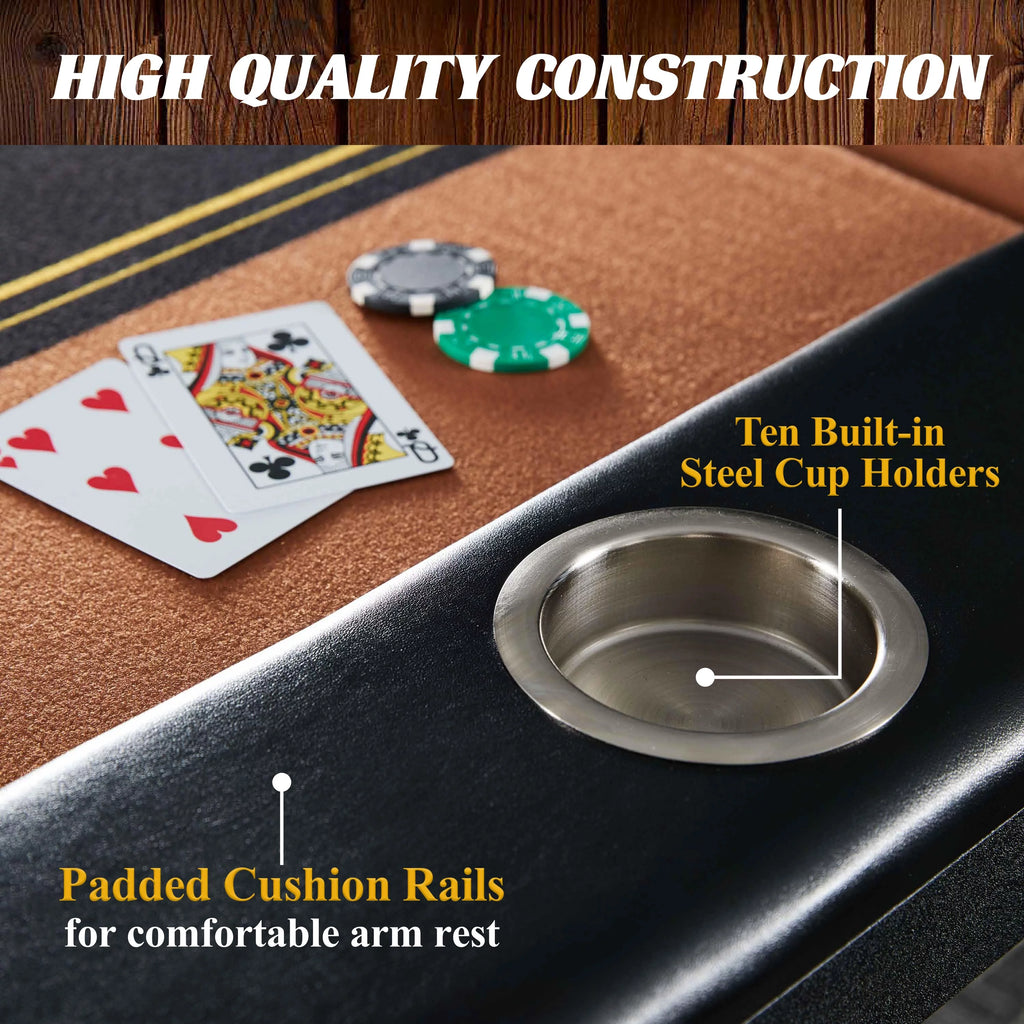 Barrington 10-Player Poker Table H940