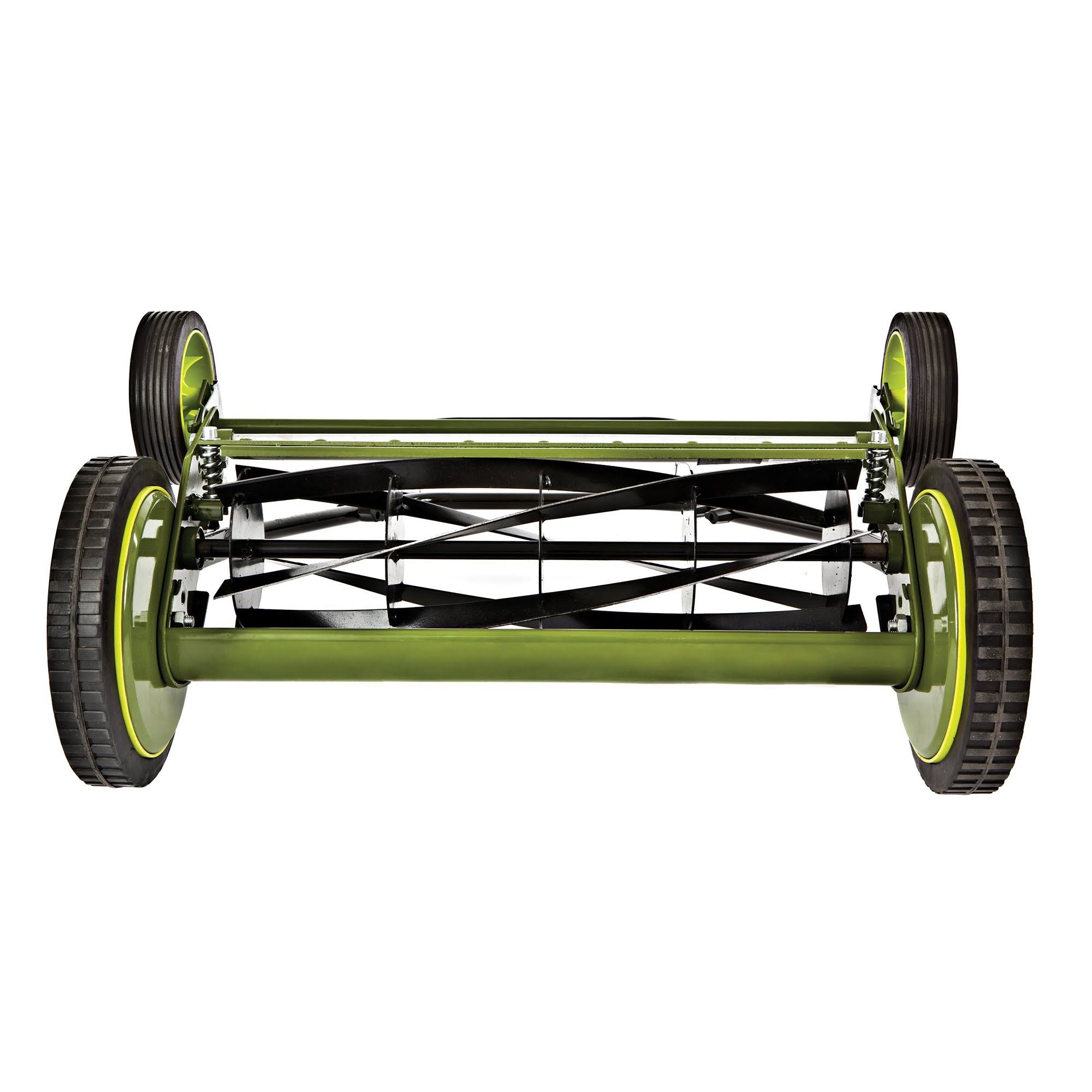 Sun Joe Manual Reel Mower with Grass Catcher L737