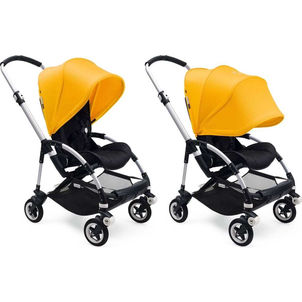 Bugaboo Bee5 Classic Complete Stroller - Aluminum/Dark Navy U388911