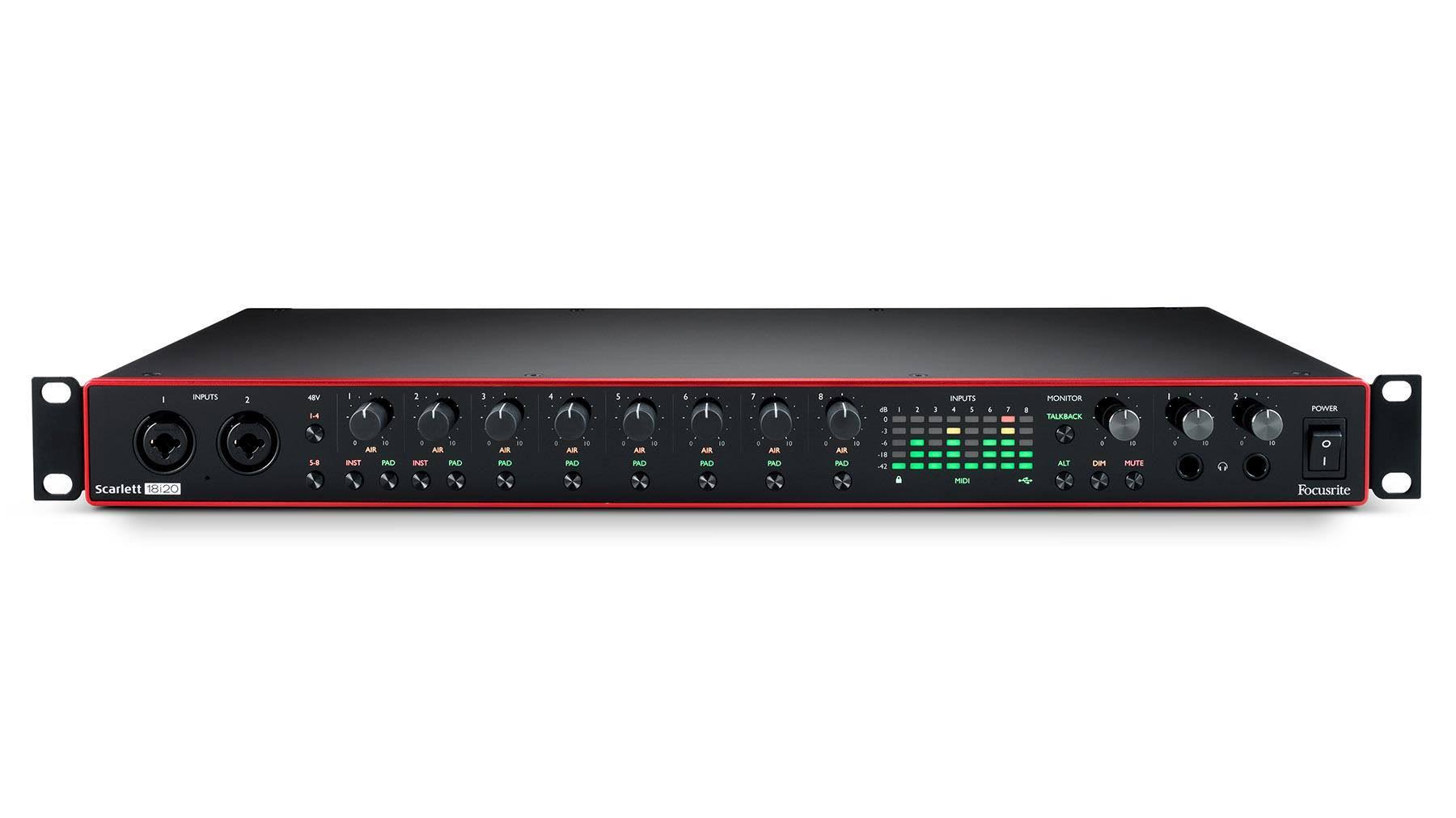 Focusrite Scarlett 18i20 (3rd Gen) USB Audio Interface W889