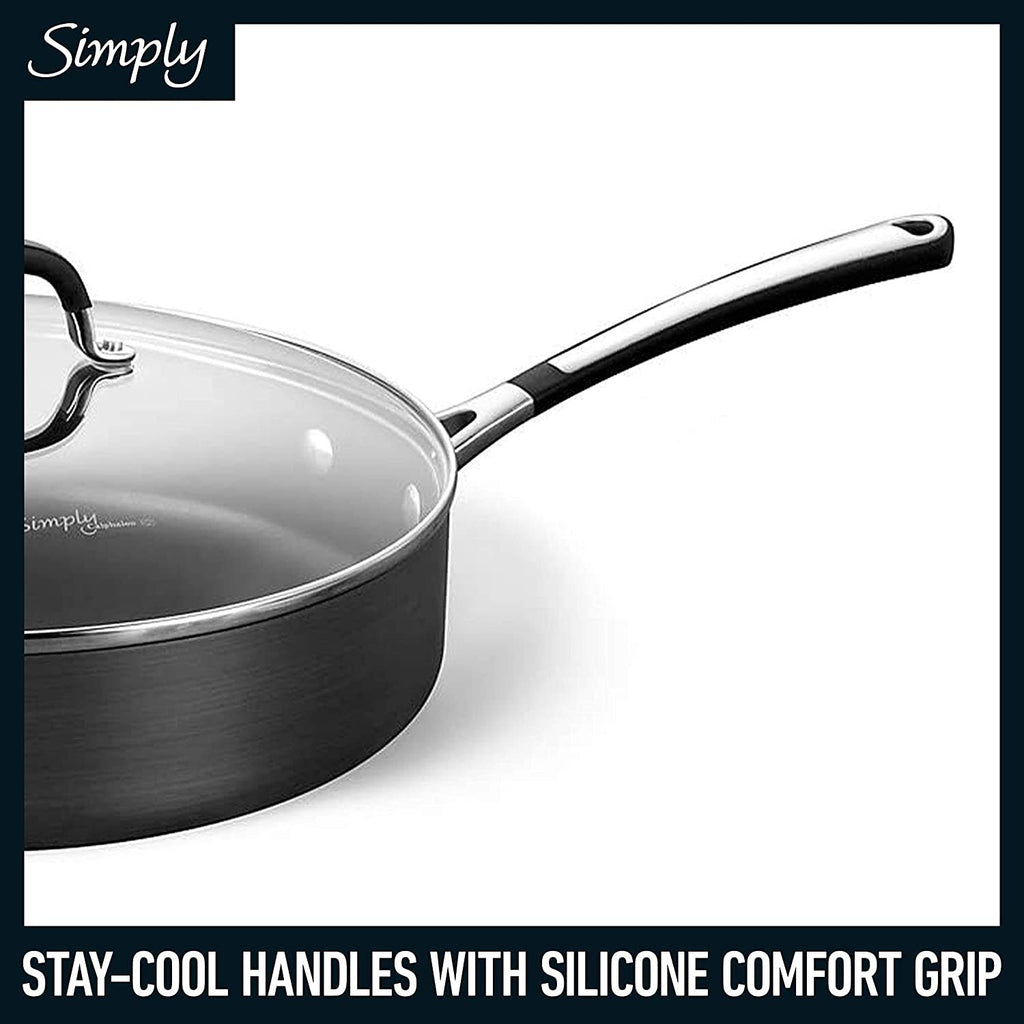Simply Calphalon Nonstick 10 Piece Cookware Set N853123