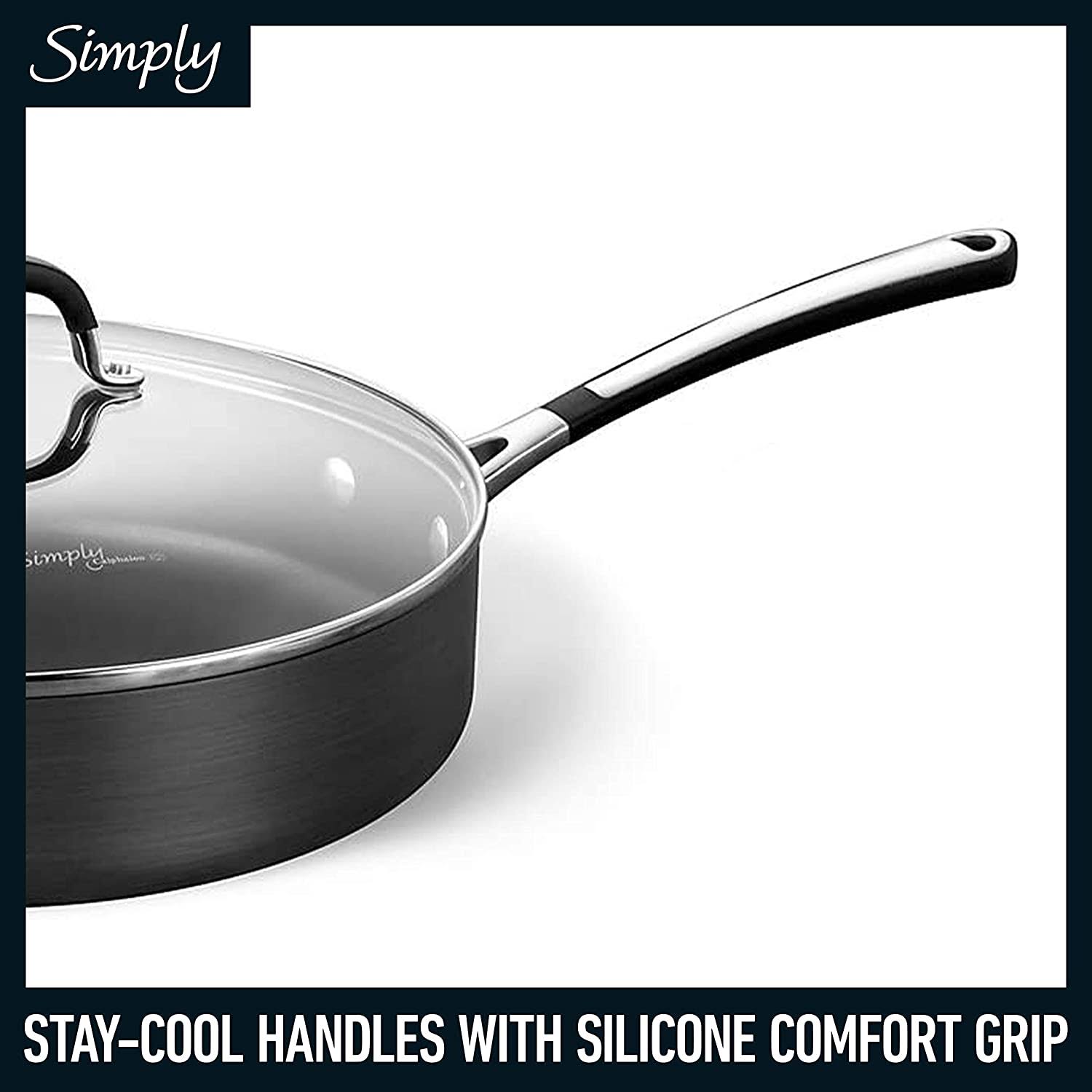 Simply Calphalon Nonstick 10 Piece Cookware Set N853123