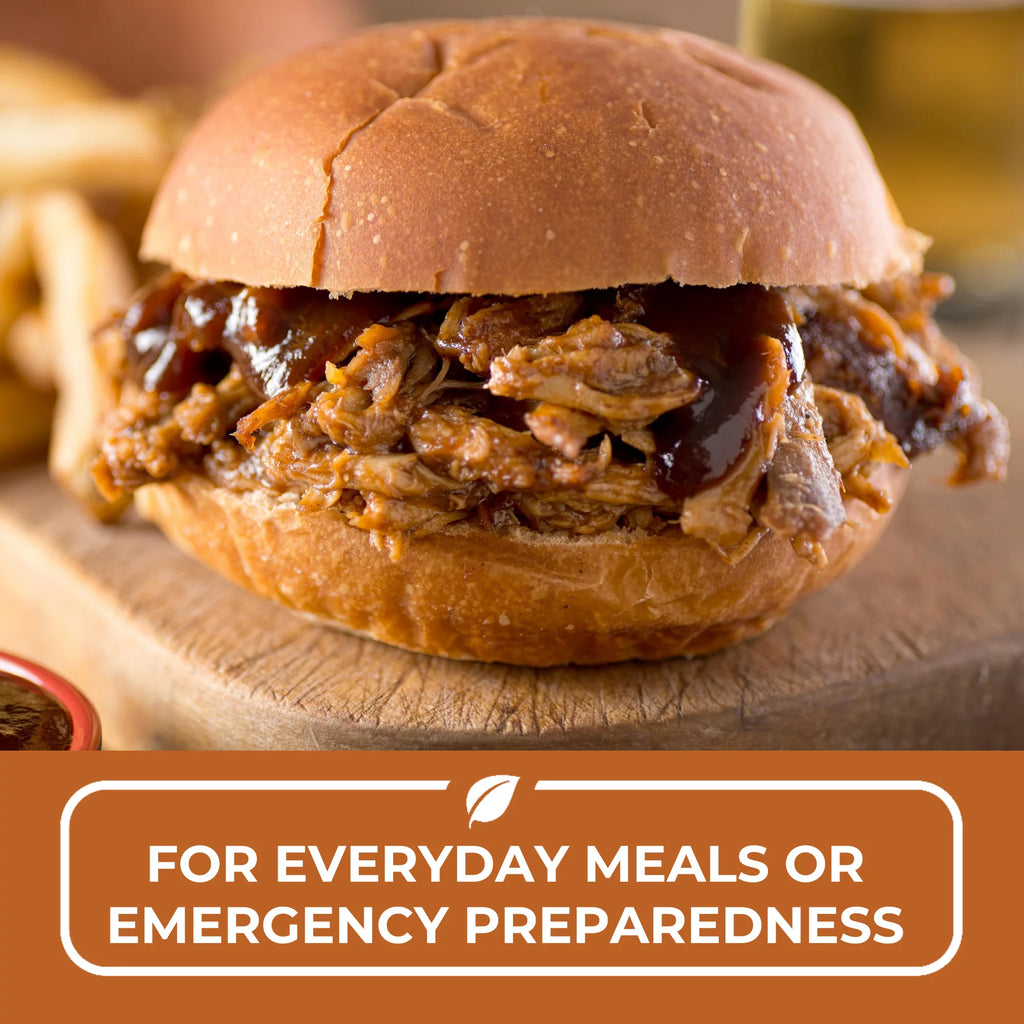 Nutristore Freeze-Dried Pulled Pork No. 10 Can A589580