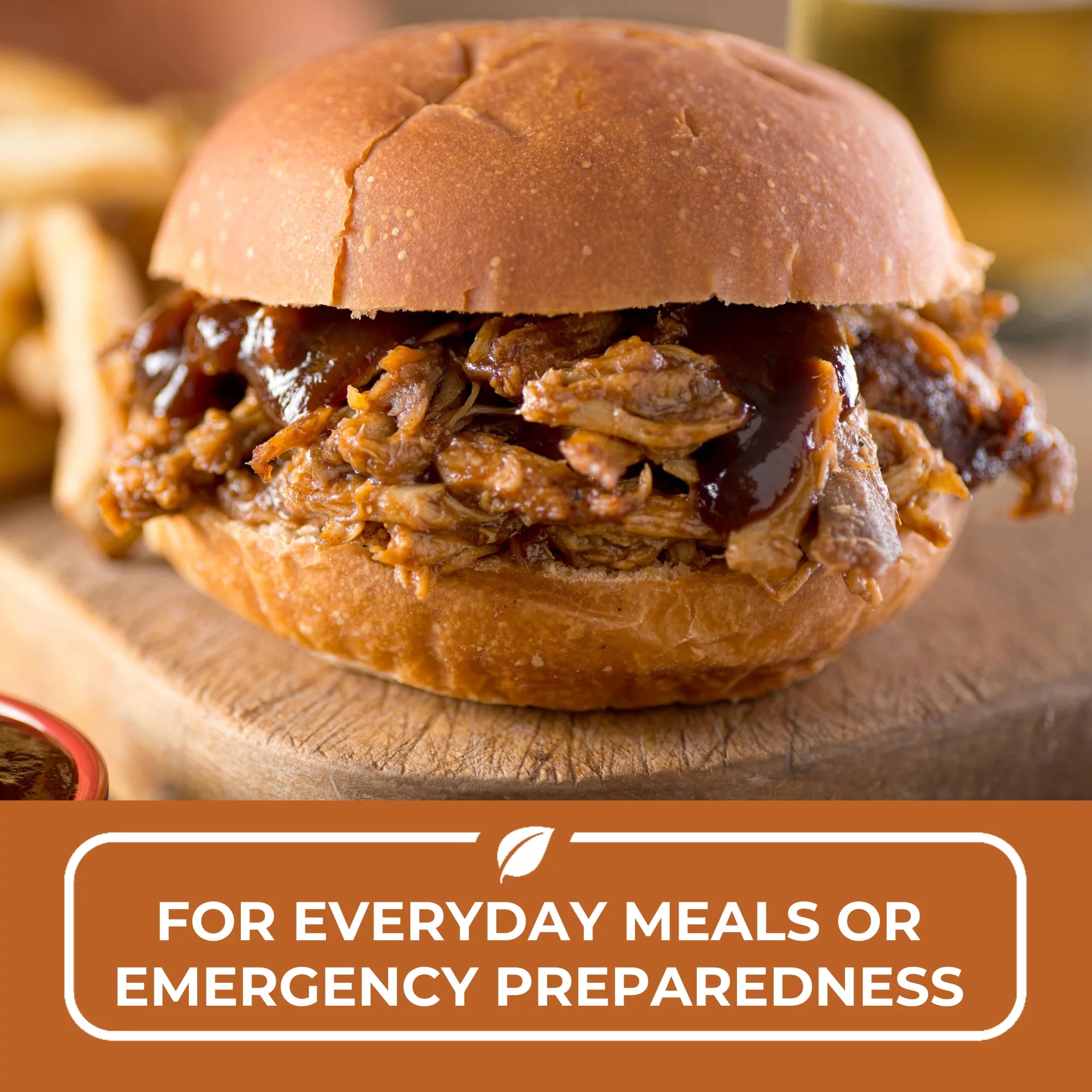 Nutristore Freeze-Dried Pulled Pork No. 10 Can A589580