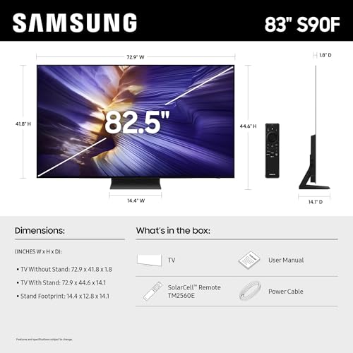 Samsung 55-Inch Class OLED S90F 4K Smart TV (2025 Model) U973585