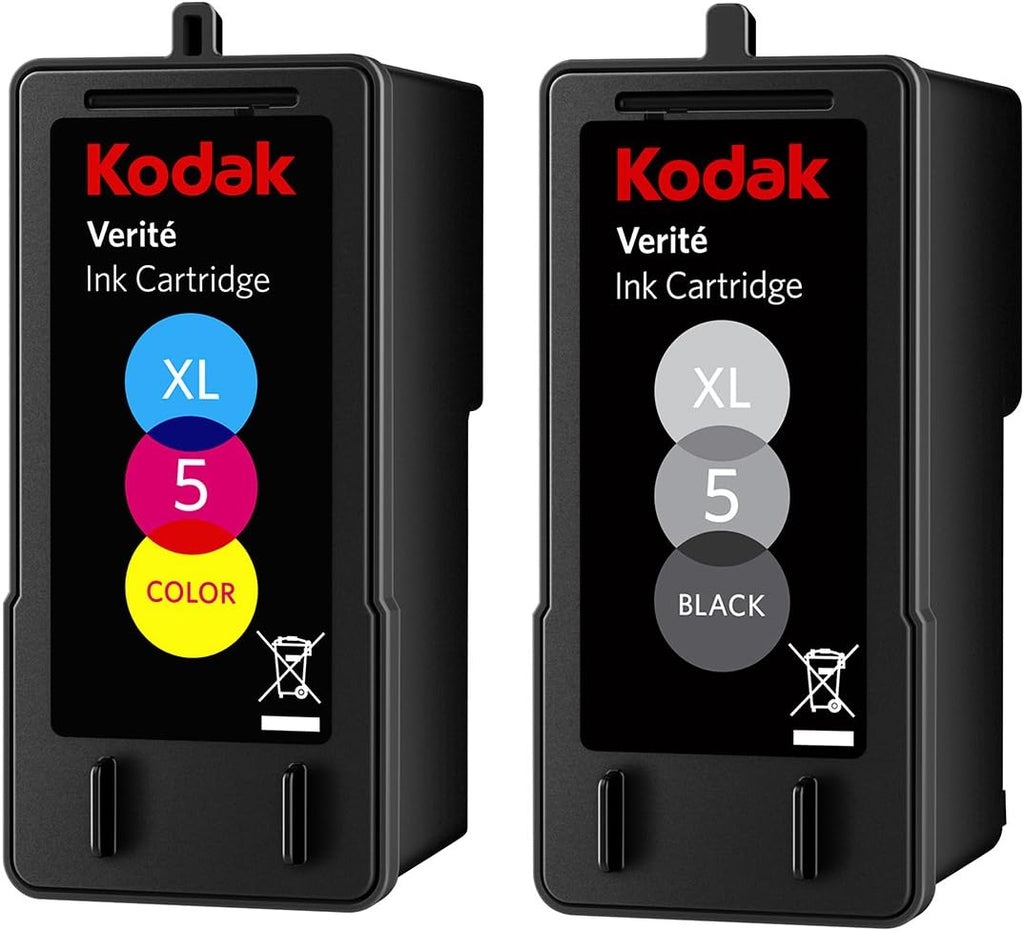 Kodak Verite 5 Replacement Inks AL11CA XL Black and Color Cartridge Bundle H82443