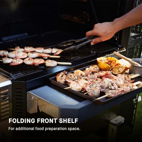 Masterbuilt Gravity Series 800 Digital Charcoal Grill and Smoker, Black M23582