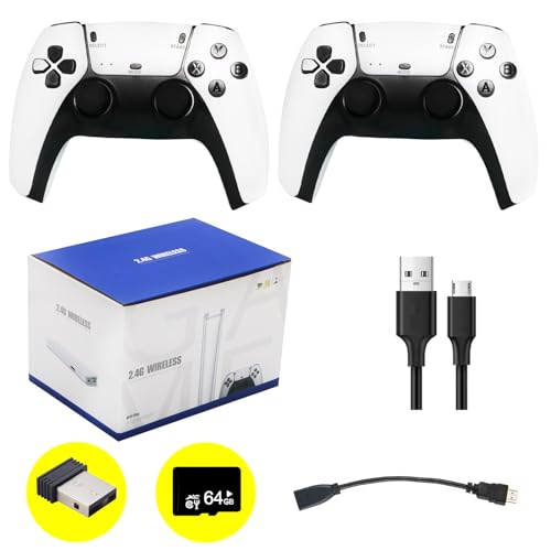 Retro Game Console with 20000+ Built-in Games, 4K HDMI, Dual Controllers J961674