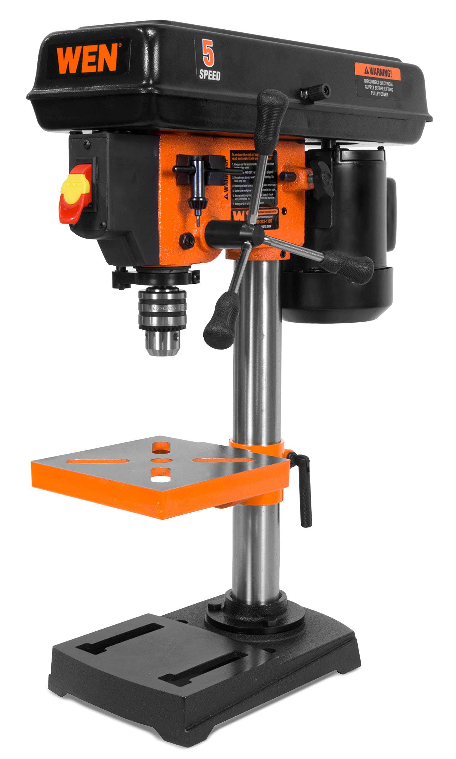 WEN 4206 2.3-Amp 8-Inch 5-Speed Cast Iron Benchtop Drill Press