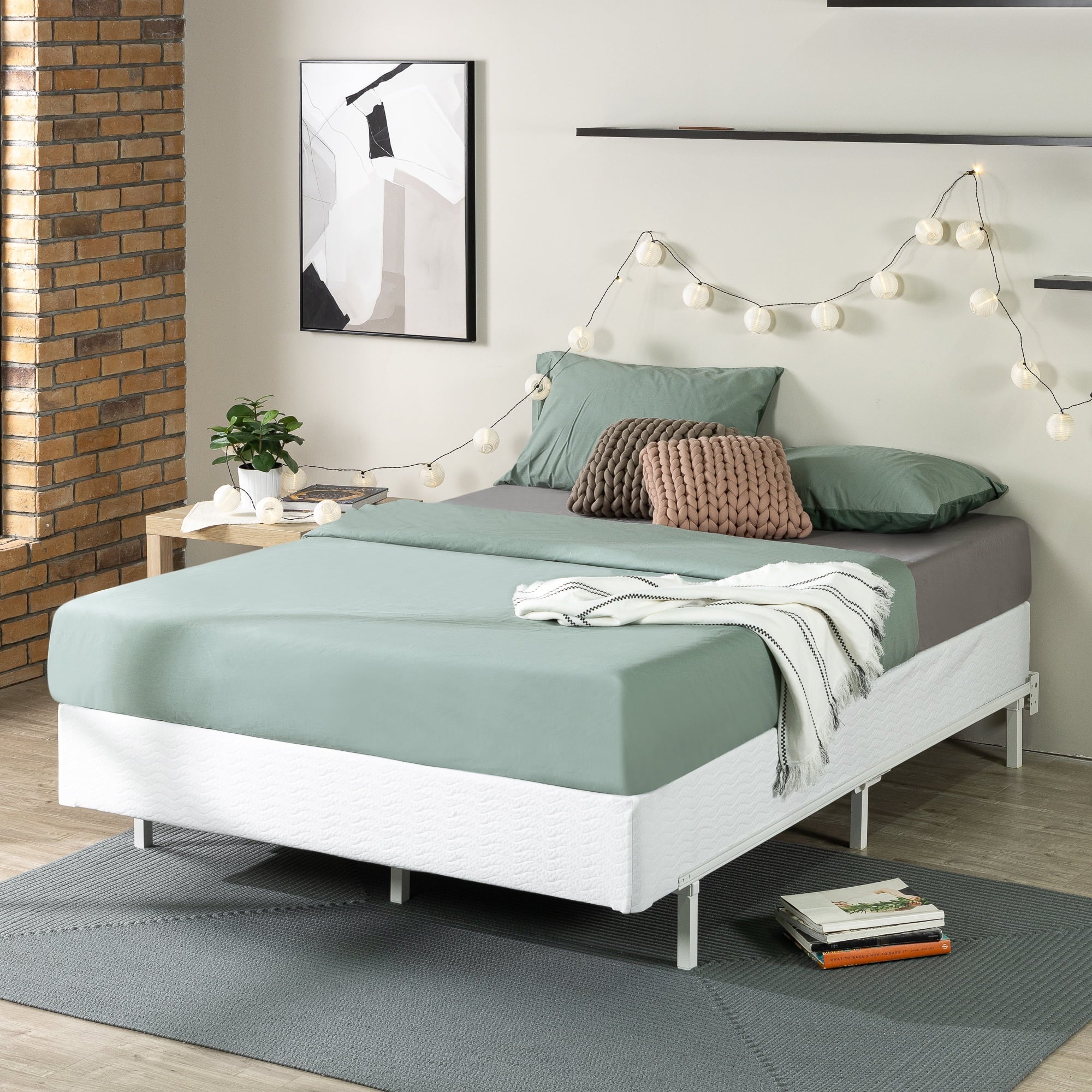 Zinus 9" Metal Smart BoxSpring® Mattress Foundation, Queen E373