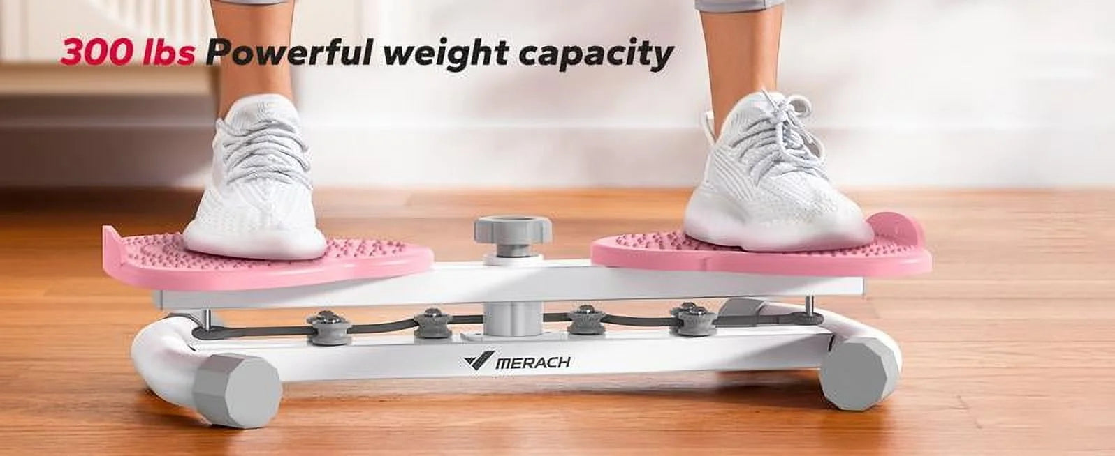 MERACH Waist Twist Machine Exercise Equipment, 300 lbs Capacity J980